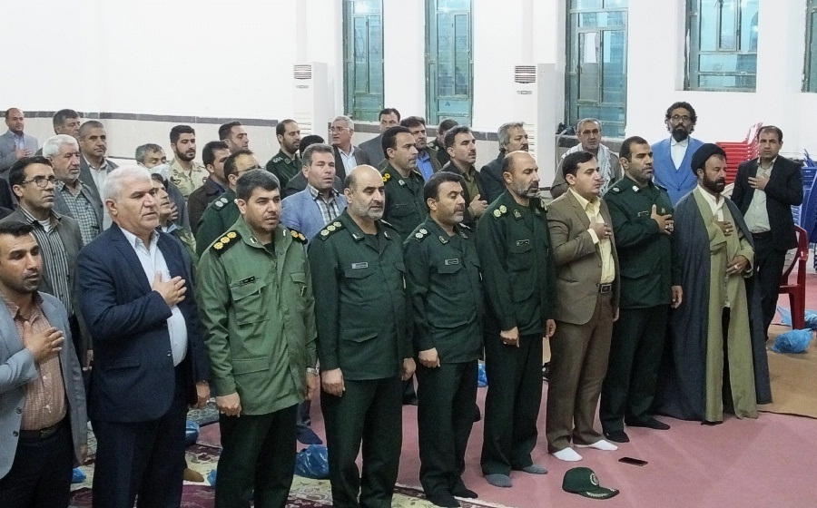 گردهمایی رزمندگان هشت سال دفاع مقدس در گچساران