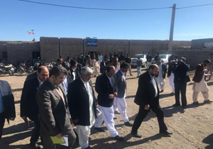 بازدید  معاون هماهنگی امور اقتصادی وزیر کشور از روستاهای خاش