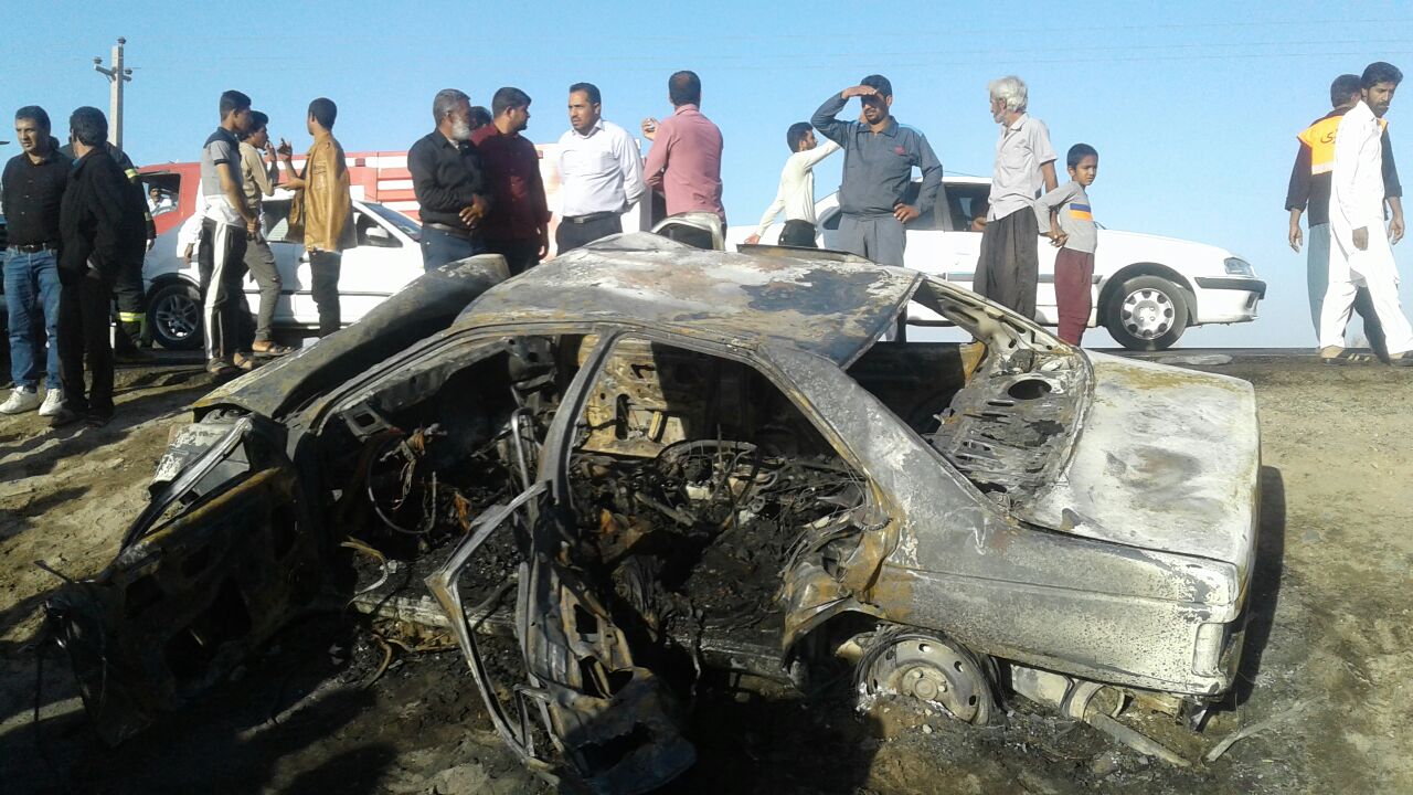حادثه در محور فهرج _ریگان