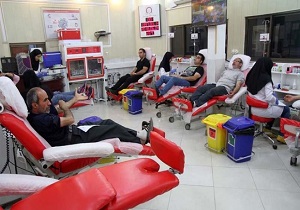 کاهش مراجعه کنندگان به مراکز خونگیری استان قزوین