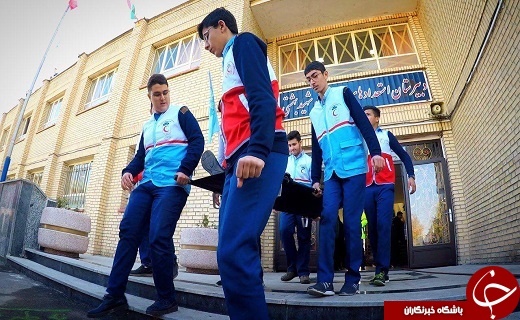برگزاری مانور زلزله در آذربایجان غربی+تصاویر