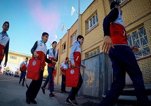 ۵۹۴ هزار دانش آموز آذربایجان غربی در مانور زلزله شرکت کردند
