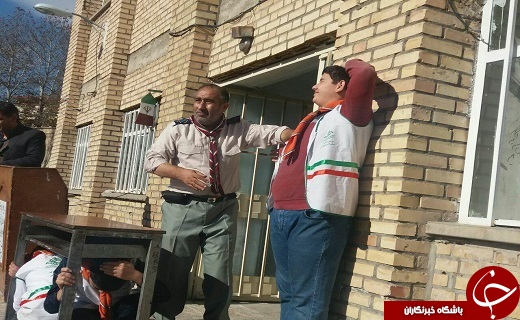 برگزاری مانور زلزله در مدارس شهرستان خوی+تصاویر