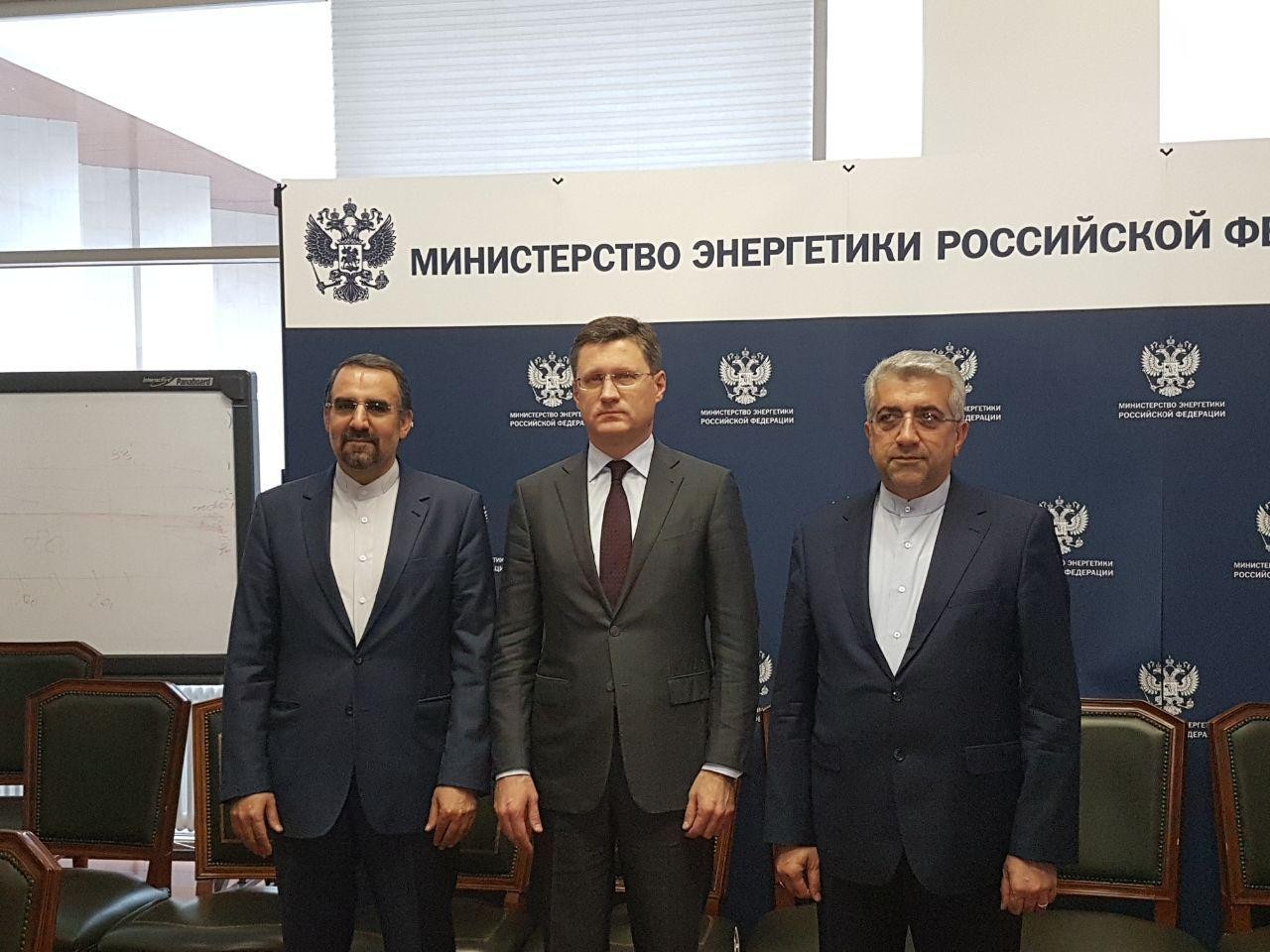 دیدار رئیس ایرانی کمیسیون مشترک همکاریهای ایران و روسیه با همتای خود در مسکو