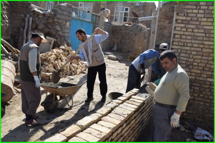 بازسازی و مرمت منازل مسکونی محرومان در تربت&zwnj;حیدریه