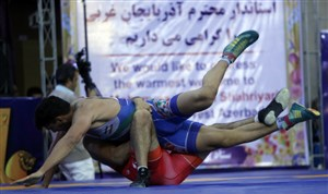 قهرمانی ایران "الف" در کشتی فرنگی جوانان جام شاهد
