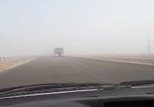 اهواز در مه غرق شد + فیلم