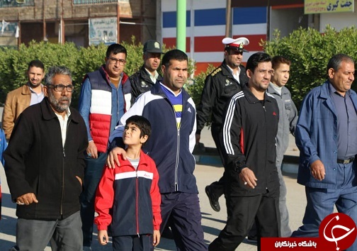 برگزاری همایش پیاده روی خانوادگی در حمیدیه برگزاری همایش پیاده روی خانوادگی در حمیدیه