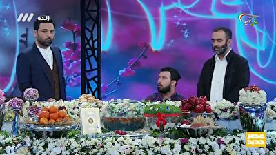 اتفاق بامزه برای یک تماشاچی در برنامه نوروزی احسان علیخانی + فیلم