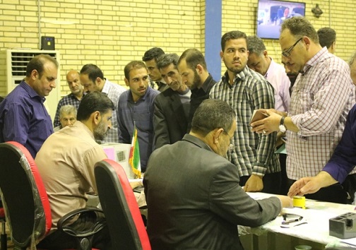 خدمات رسانی ستاد اسکان مهمانان نوروزی آموزش و پرورش ناحیه یک اهواز از لنز دوربین