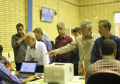 خدمات رسانی ستاد اسکان مهمانان نوروزی آموزش و پرورش ناحیه یک اهواز از لنز دوربین