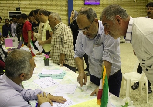 خدمات رسانی ستاد اسکان مهمانان نوروزی آموزش و پرورش ناحیه یک اهواز از لنز دوربین