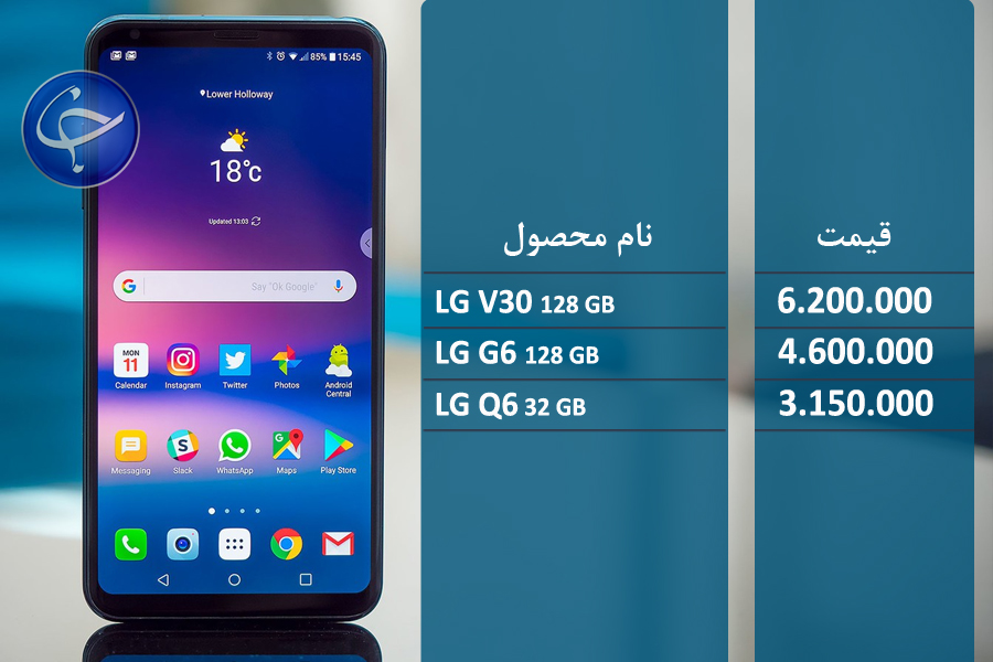 آخرین قیمت تلفن همراه در بازار (بروزرسانی ۱۰ فروردین) +جدول