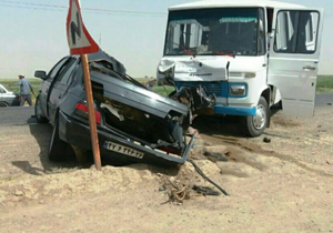 هفت مصدوم در حادثه رانندگی