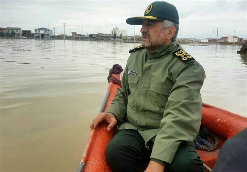 سرلشکر جعفری وارد گلستان شد