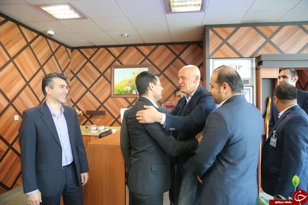 پذیرایی کاملا ایرانی از داور ایتالیایی با چای نبات+تصاویر