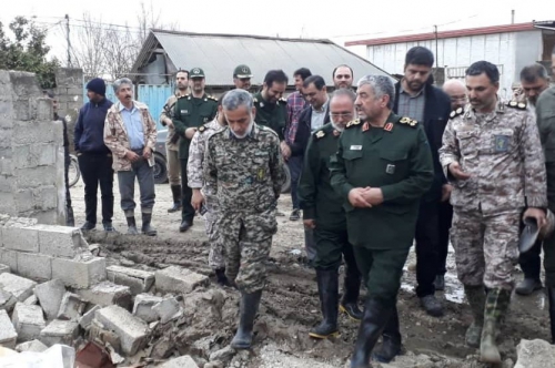 ارتباط گرگان به گمیشان با نصب ۱۸ پل ساخته شده توسط سپاه برقرار شد