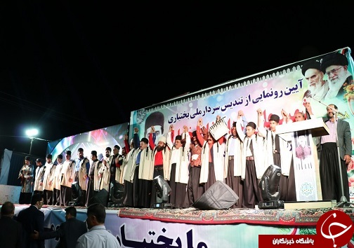 برگزاری آیین رونمایی از تندیس شهید علیمردان خان بختیاری در مسجدسلیمان