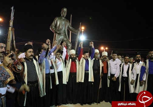 برگزاری آیین رونمایی از تندیس شهید علیمردان خان بختیاری در مسجدسلیمان