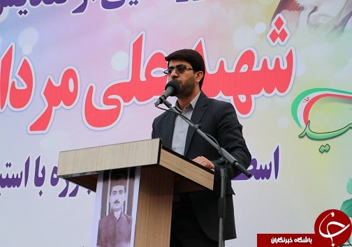 برگزاری آیین رونمایی از تندیس شهید علیمردان خان بختیاری در مسجدسلیمان