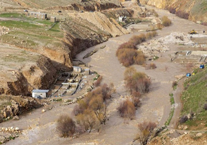 ۴۲ میلیارد ریال خسارت سیلاب در شهرستان بن