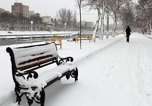اردبیل چهره زمستانی گرفته است