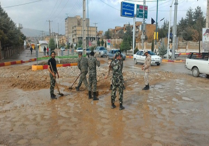 اقدامات سپاه پاسداران برای مقابله با سیل در استان کرمانشاه + فیلم