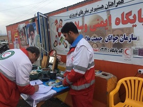 ارائه خدمات هلال احمر استان اصفهان به بیش از ۸۱ هزار و ۹۰۰ مسافر