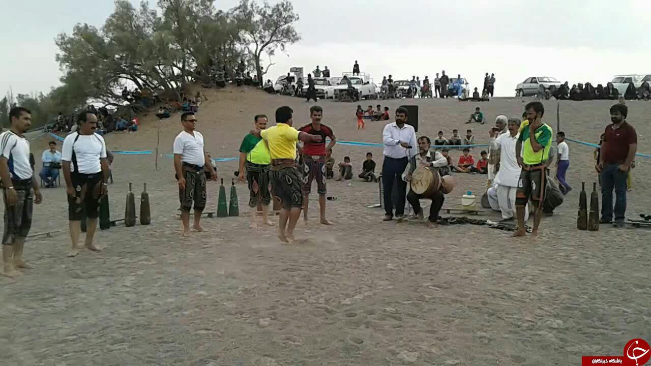 جشنواره بازی&zwnj;های بومی و محلی در روستای کدور نرماشیر + تصاویر