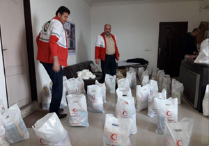 عیدانه ۳ میلیاردی هلال احمرمازندران به مددجویان زیر پوشش طرح فرشتگان رحمت