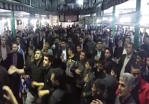 مراسم عزاداری شهادت امام موسی کاظم (ع) در "مهرزمین" + فیلم