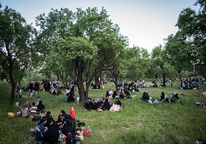 وداع با تعطیلات نوروزی در دامان طبیعت