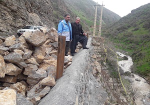 بازدید میدانی مدیرکل دفتر روستایی از وضعیت شهرستان پاوه
