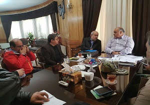 نشست ویژه استاندار کرمانشاه با تنی چند از فرماندهان نظامی
