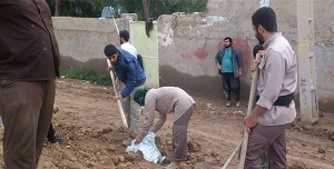 حال و هوای اربیعین در میان سیل خوزستان