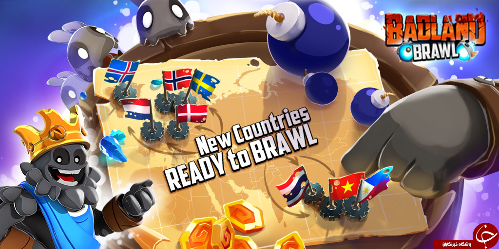 معرفی بازی موبایل Badland Brawl