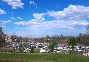 حال و هوای سیزده بدر در روستای "تطف رود آلیان" + فیلم