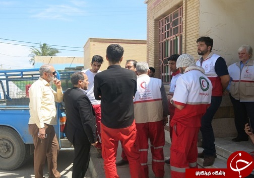 مدارس ناحیه یک اهواز برای اسکان سیل زدگان آماده شدند+تصاویر