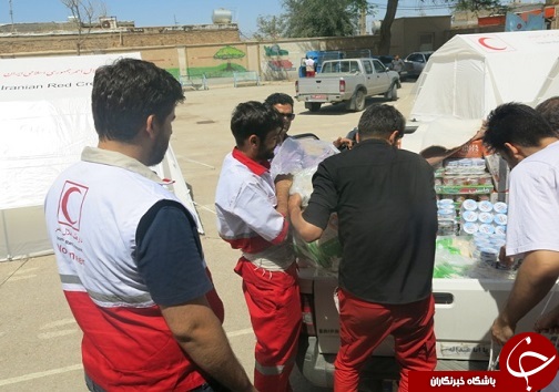 مدارس ناحیه یک اهواز برای اسکان سیل زدگان آماده شدند+تصاویر