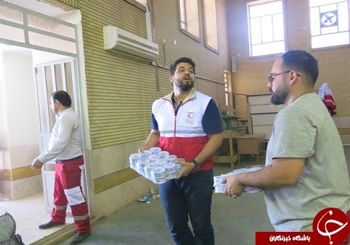 مدارس ناحیه یک اهواز برای اسکان سیل زدگان آماده شدند+تصاویر