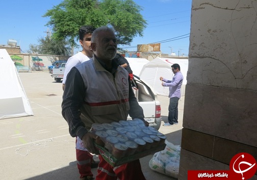 مدارس ناحیه یک اهواز برای اسکان سیل زدگان آماده شدند+تصاویر