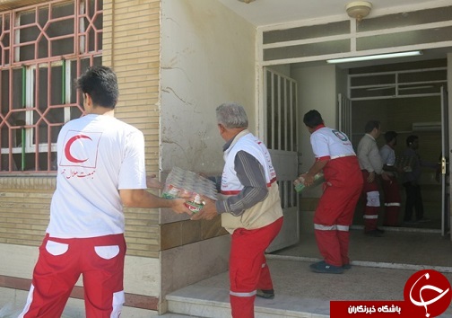 مدارس ناحیه یک اهواز برای اسکان سیل زدگان آماده شدند+تصاویر