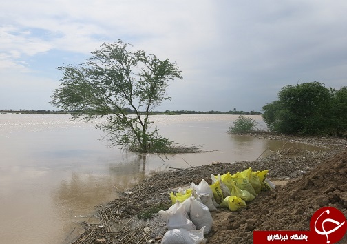 وضعیت کنونی رودخانه کارون و ترمیم سیل بندها در مقاطع مختلف شهری و روستایی اهواز