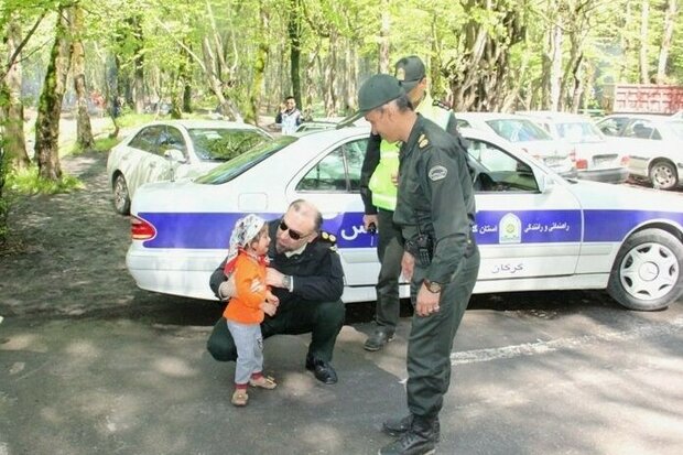 کودک گمشده به آغوش مادرش بازگشت
