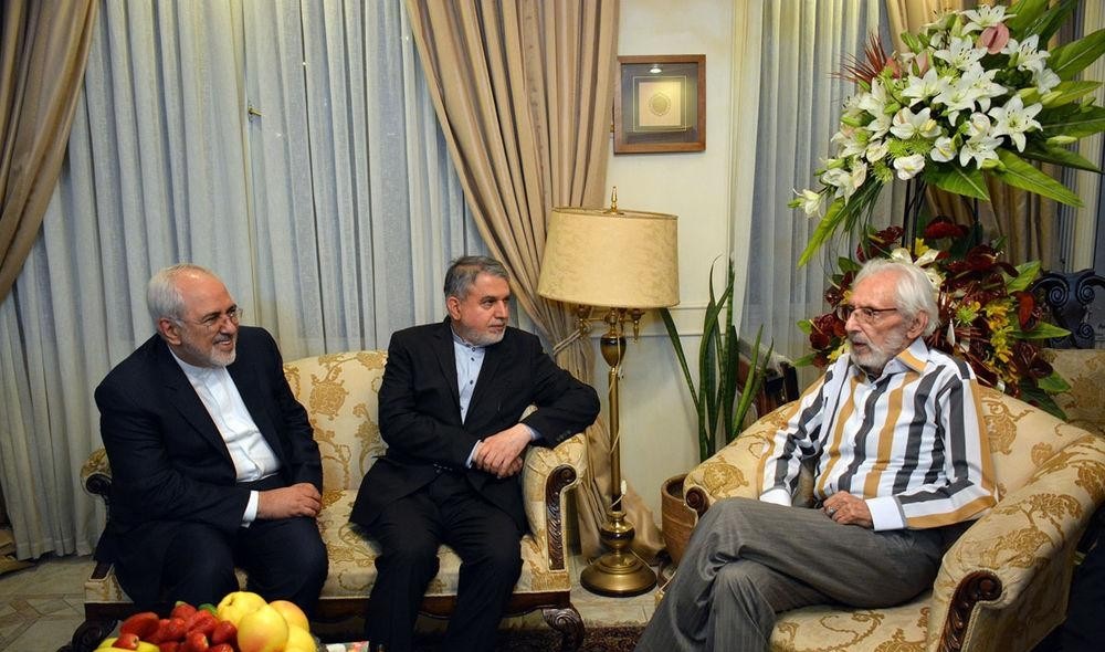 پیام ظریف در پی درگذشت جمشید مشایخی