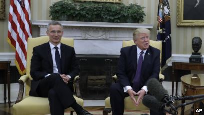 گفتگوی ترامپ و دبیرکل ناتو درباره افغانستان