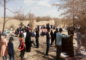 برگزاری مراسم دیرینه چهارده معصوم در روستای ترکان خاتم