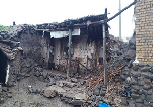 خسارت زدن سیل به روستاهای بخش مرکزی قزوین