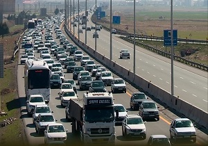 تردد در راه‌های استان قزوین از مرز ۲۰ میلیون گذشت