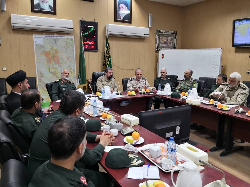 برگزاری نشست نیرو&zwnj;های مسلح خوزستان با حضور سرلشکر پاسدار رضایی